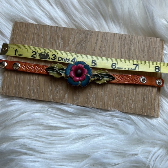 Leather Boho Bracelet - Picture 2 of 2